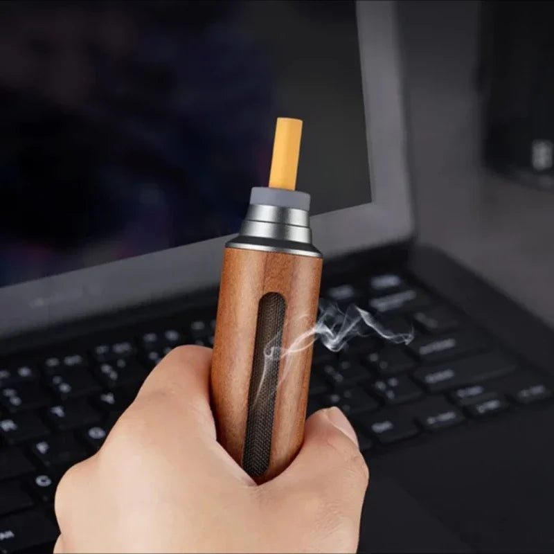 Household Car Anti-Ash Car Smoking Device Portable Portable Anti-Ash Cigarette Holder Large Capacity Ashtray Oasis Select