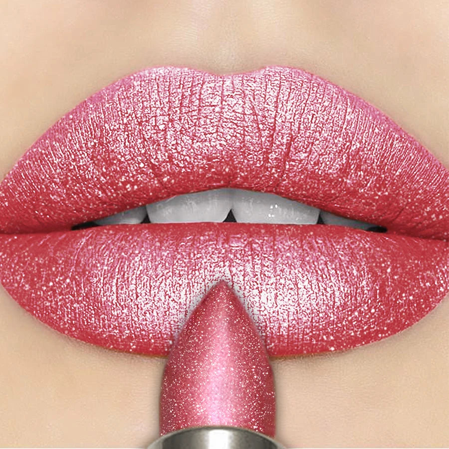 FUNPARK Metallic Glitter Lipstick – 7 Shades | Hydrating Finish