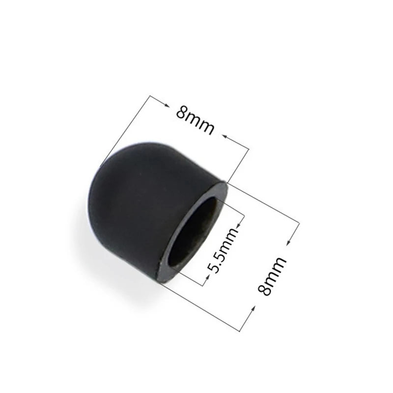 20pcs/set Soft Replacement Stylus Tips Multiple Sizes Silicone Nib Cover Capacitive Screen Nibs Rubber Cover For Touchscreen Pen Oasis Select