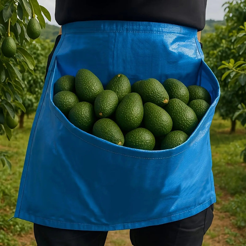 Harves Apron Large Capacity Garden Apron with Pocket Harves Apron Waterproof Fruit Vegetable Picking Apron Harvesting Tool Oasis Select