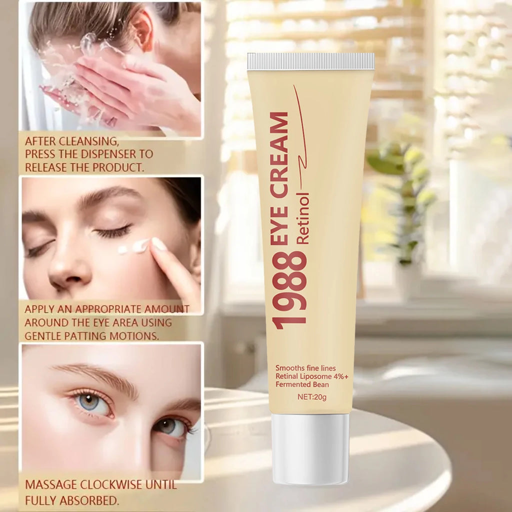 Retinol Eye Cream – 4% Retinal Liposome & Fermented Bean, 20g Retinol Eye Cream Oasis Select