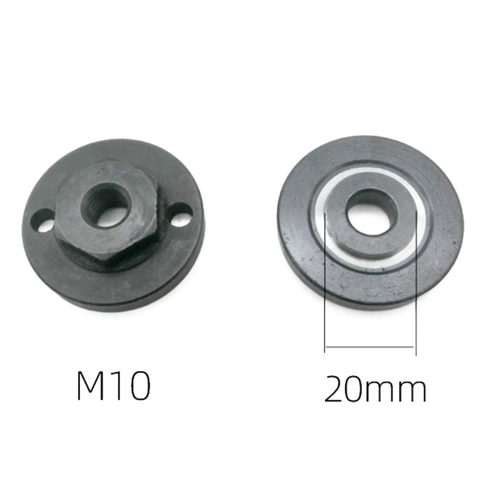 M10 Quick Release Self-Locking Angle Grinder Inner Outer Flange Nut Set Tool 20 22 22.2mmCircular Saw Blade Oasis Select M10 20mm