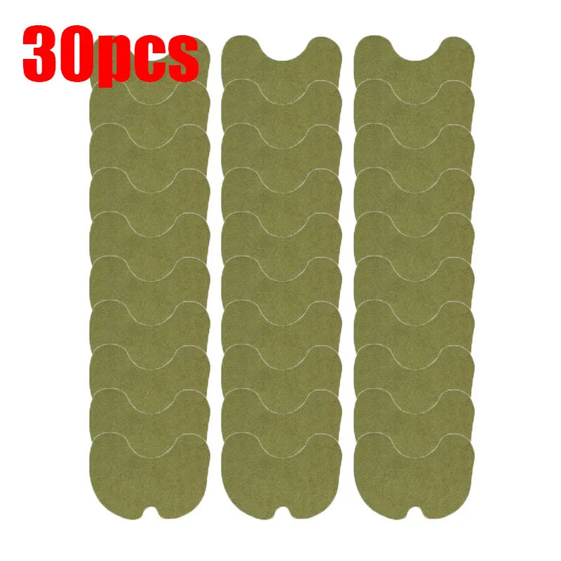 15/45/75pcs Non-Woven Mugwort Patches For Neck Lumbar Knees Body - Soothing Comfort Self-Heating Patches For Running Exercise Oasis Select 30PCS Knee
