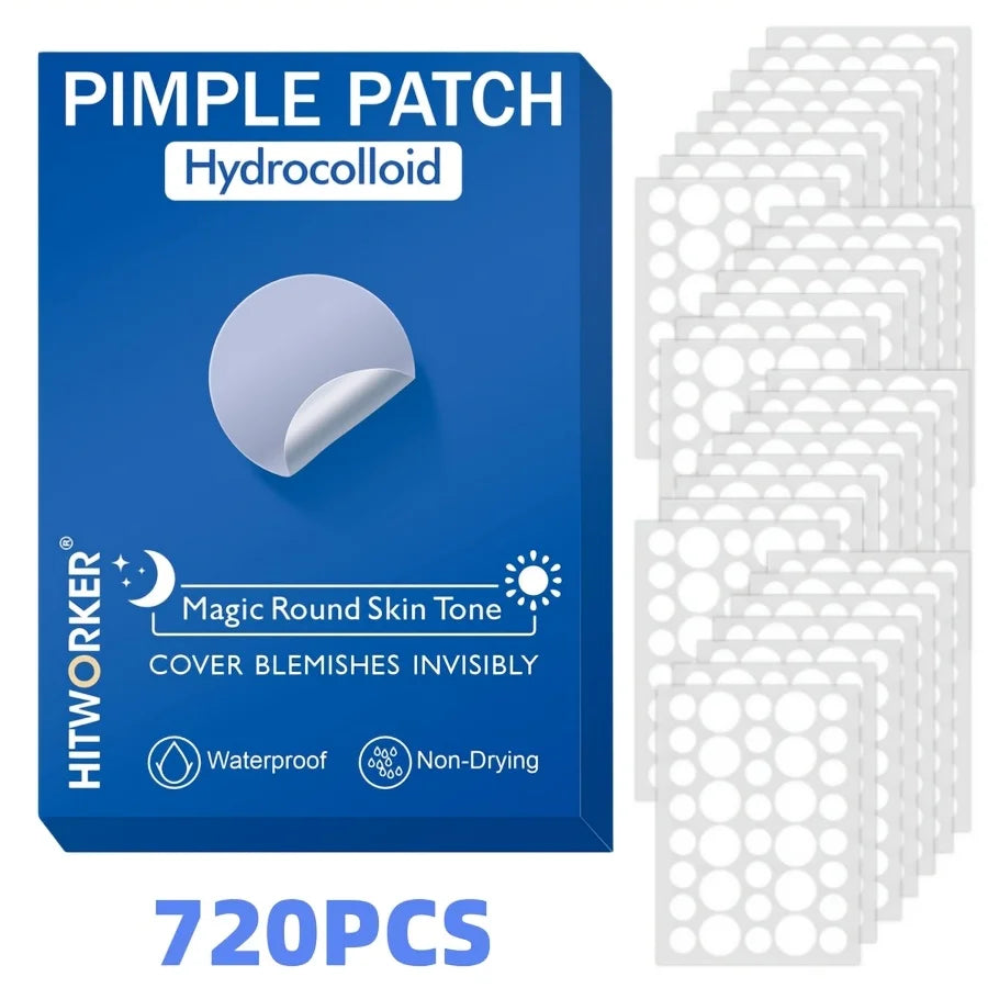 180/360/720pcs acne patches, water-based gel non irritating, suitable for all skin types Oasis Select 720pcs