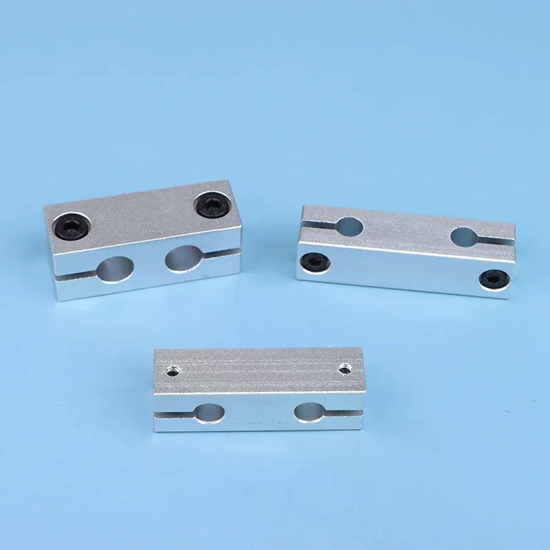 6MM 8MM Pillar Parallel Clamp With The Same Diameter Optical Axis Fixing Steel Pipe Round Frame Connector Oasis Select