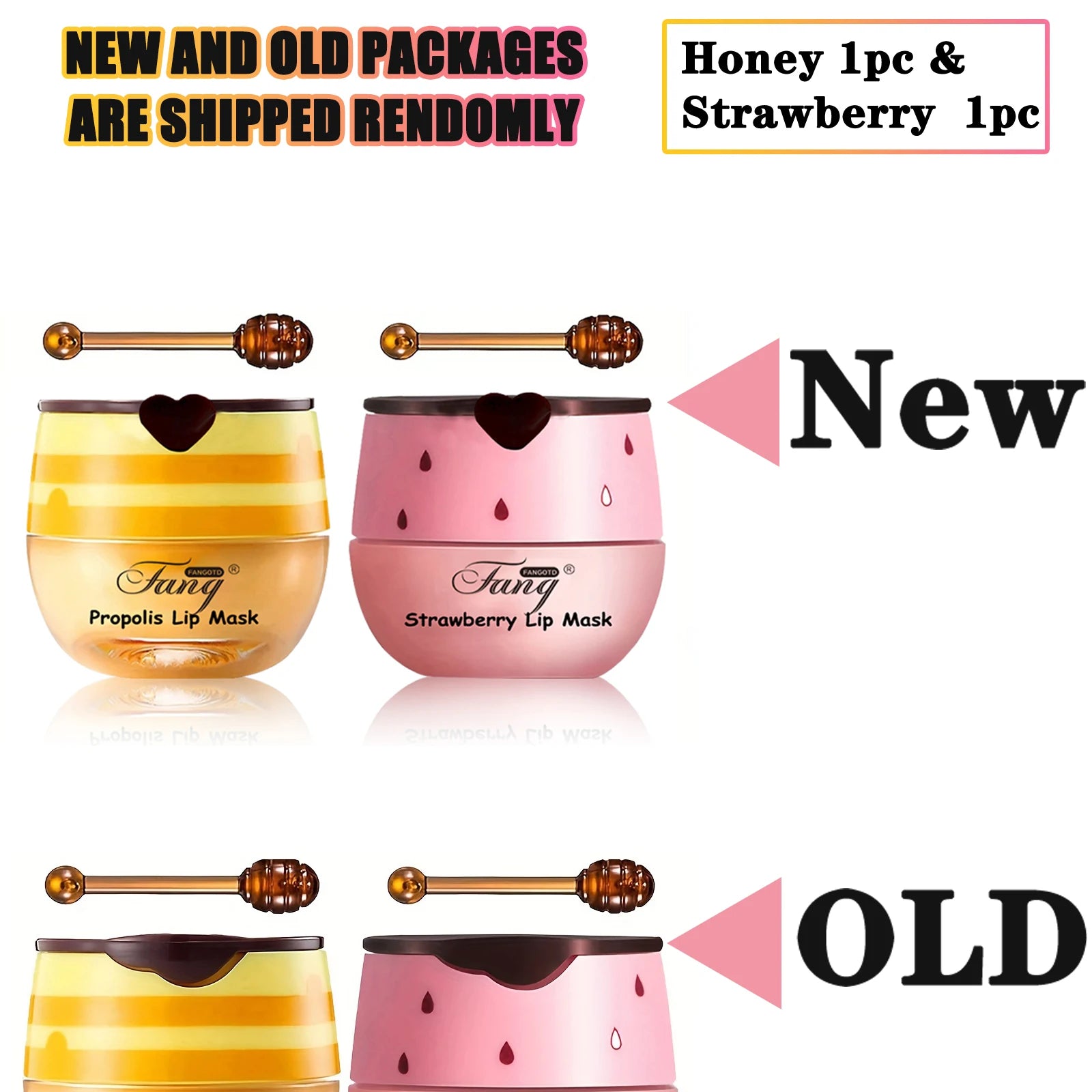 2-Pack Bee Balm Lip Balm – Exfoliating Lip Scrub & Sleeping Mask