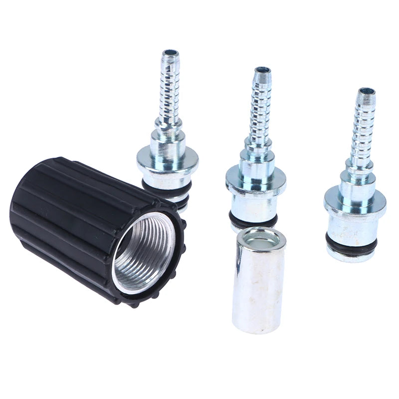 High Pressure Washer Hose Insert Fittings D14 D15mm Ring Nut M22 Car Washer Water Cleaning Hose Pipe Fitting Twist Connector Oasis Select