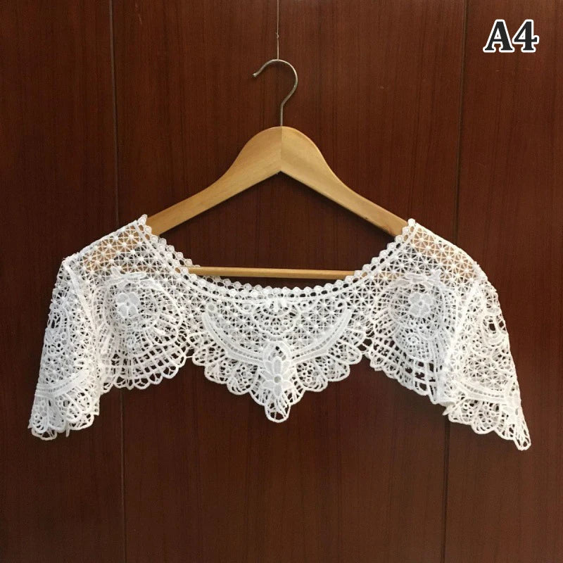 Women Knit Hollow Out Shawl Wrap Wedding Bridal Evening Dress Lace Shawl Wedding Sunflower Lace Scarf Shrug Cape Poncho Oasis Select A4
