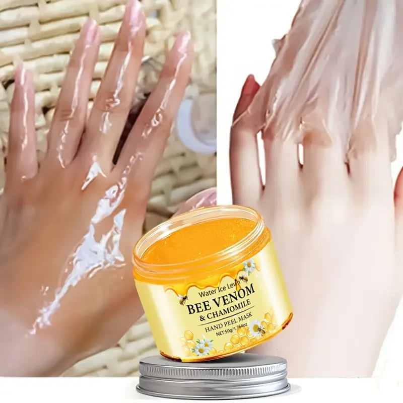 Bee Venom & Chamomile Exfoliating Hand Wax Mask – 50g Hand Wax Mask Oasis Select Default Title