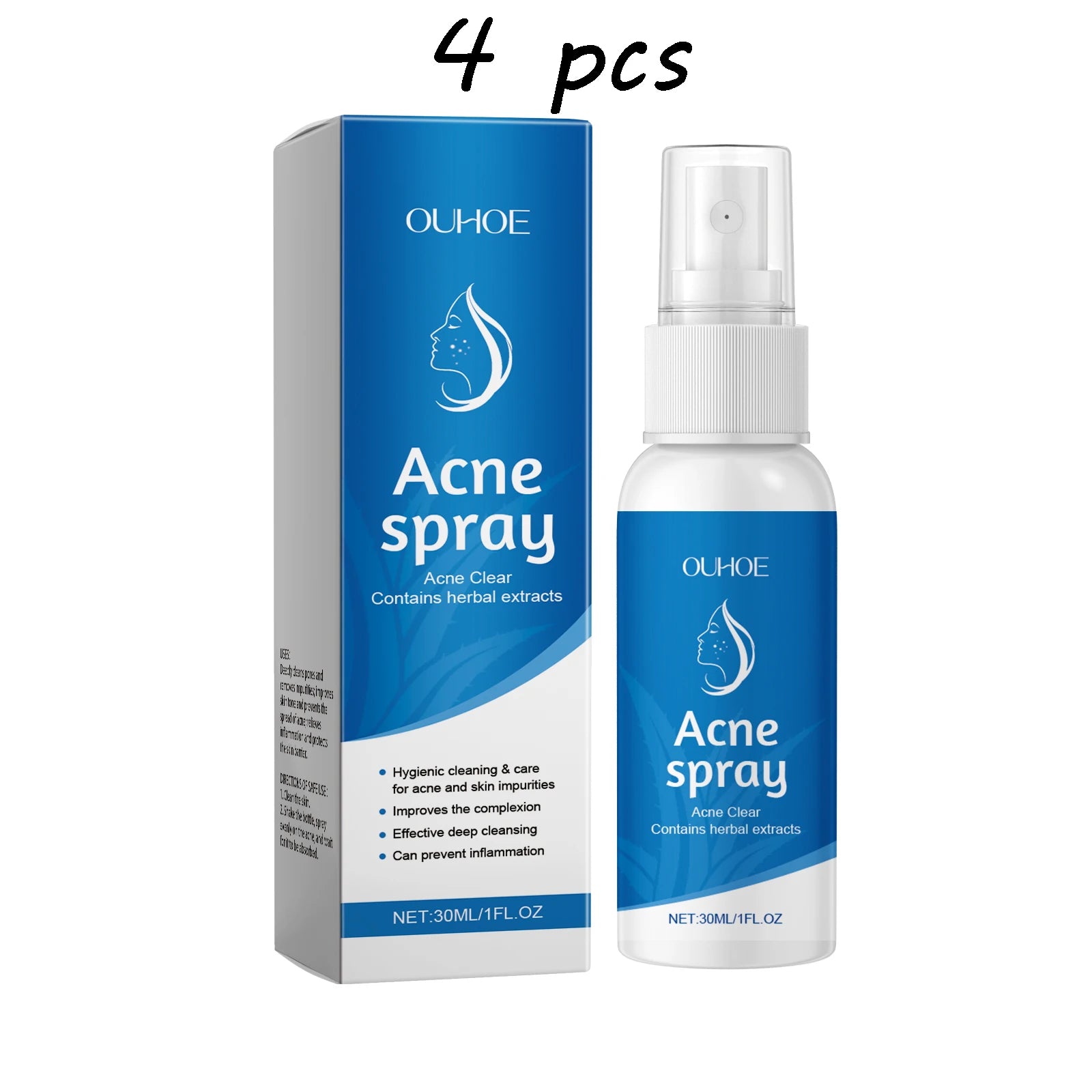 30ML Herbal Soothing Face Spray Deep Nourishing Relief Discomfort Reduce Reness Moisturizing Refreshing Face Acne Care Spray Oasis Select buy 2 free 2 United States