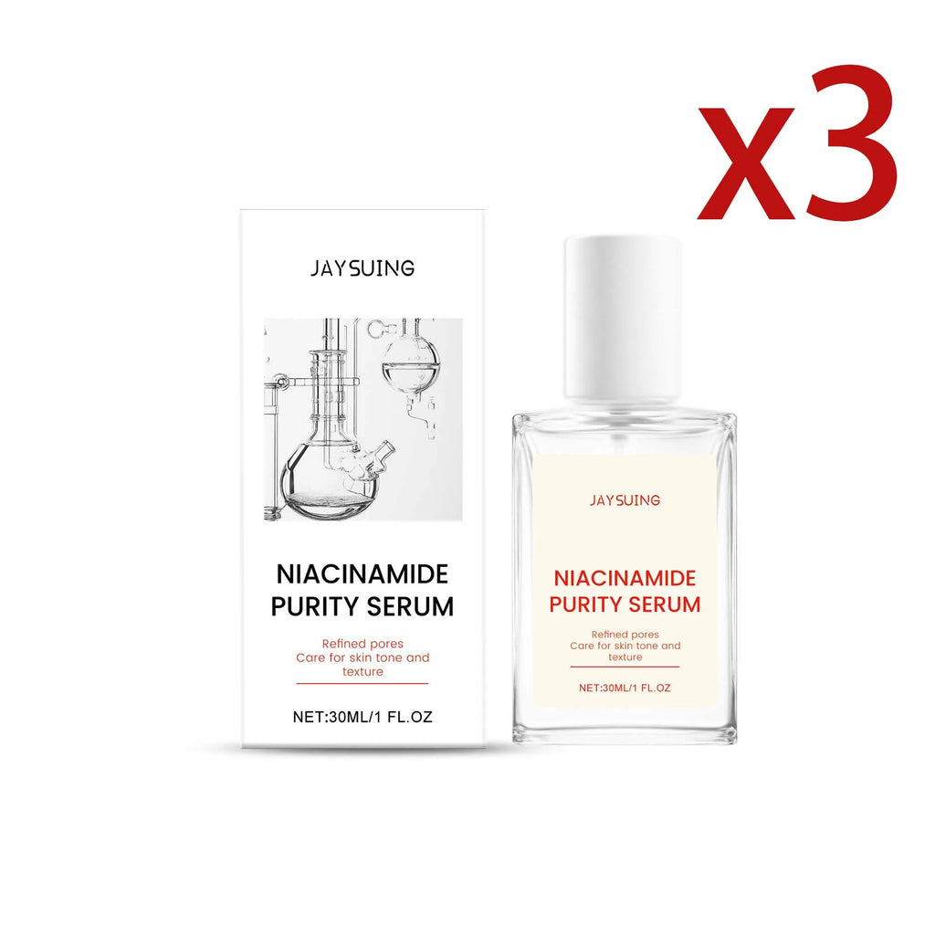 Nicotinamide Brightening Facial Essence Enhance Skin Radiance Improve Dullness Relieve Rough Skin Deep Moisturizing Gentle Serum Oasis Select 3x30ml