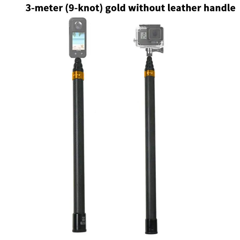 Strong and Long-lasting Carbon Fiber Camera Selfie Stick. Oasis Select A3