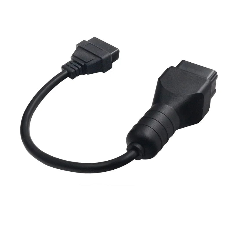 Renault 12-Pin to OBD2 16-Pin Diagnostic Adapter Cable OBD2 Diagnostic Cable Oasis Select