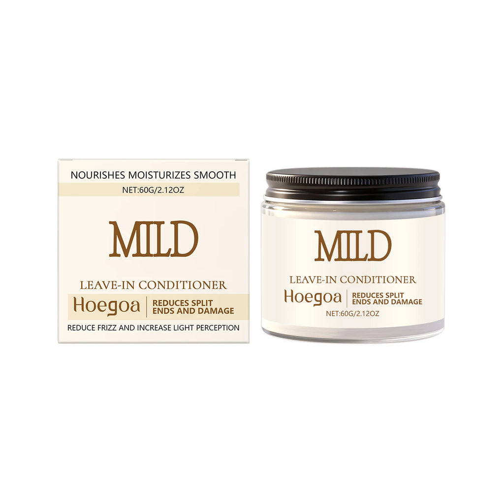 Hydrating Leave-In Hair Cream Nourish Frizzy Lasting Softness Moisturize Non-Greasy Easy To Use Lightweight No-Wash Conditioner Oasis Select 60g x1 boxed