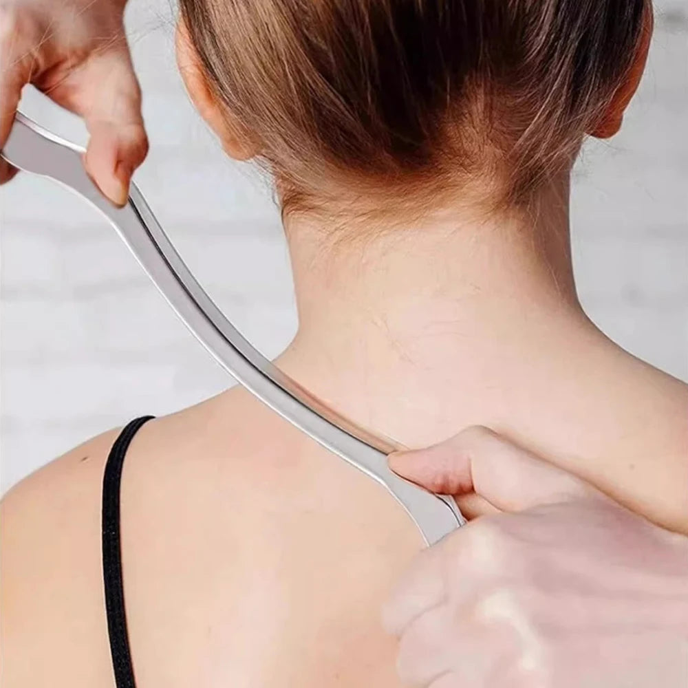 Gua Sha Stainless Steel Scraping Massage Tool | Large Muscles