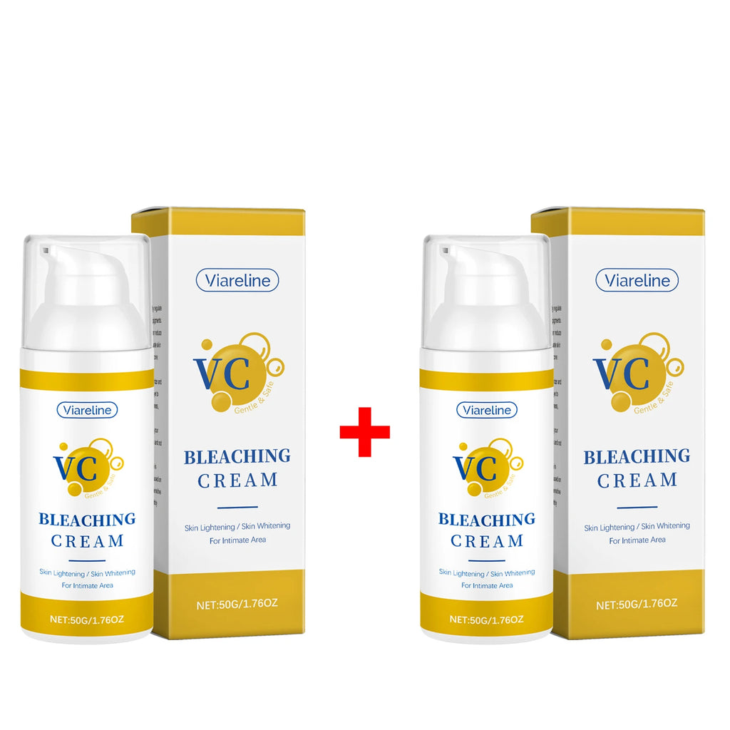 Vitamin C Whitening Cream Brightening Butt Knee Inner Thigh Remove Melanin Moisturizing Glow Skin Private Parts Bleaching Crem Oasis Select 2pcs