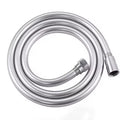 1.5/2/3m Grey PVC Flexible Handheld Shower Hose Pipe Flexible Anti Winding Explosion-proof Shower Tube Bathroom Accessories Oasis Select Sliver 150cm