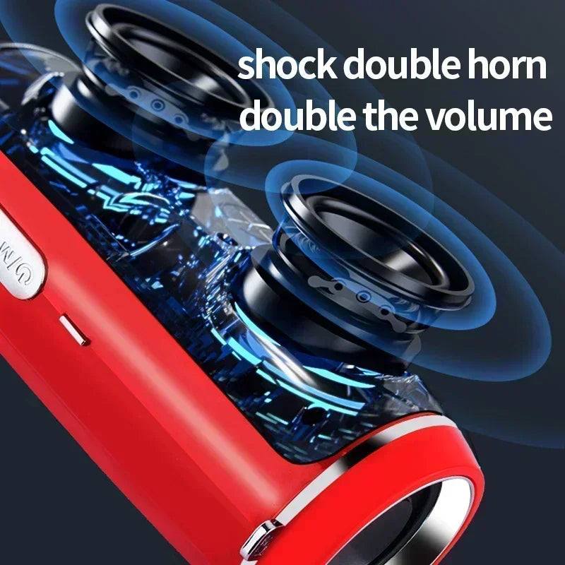 Portable Bluetooth Speakers Mini Wireless High Fidelity Surround Sound Subwoofer Outdoor Waterproof Camping Party Loudspeaker Oasis Select
