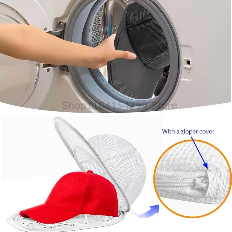 1/2Pcs set Hat washing set, baseball duckbill cap, washing and sun drying integrated, non deformed machine wash protective rack Oasis Select
