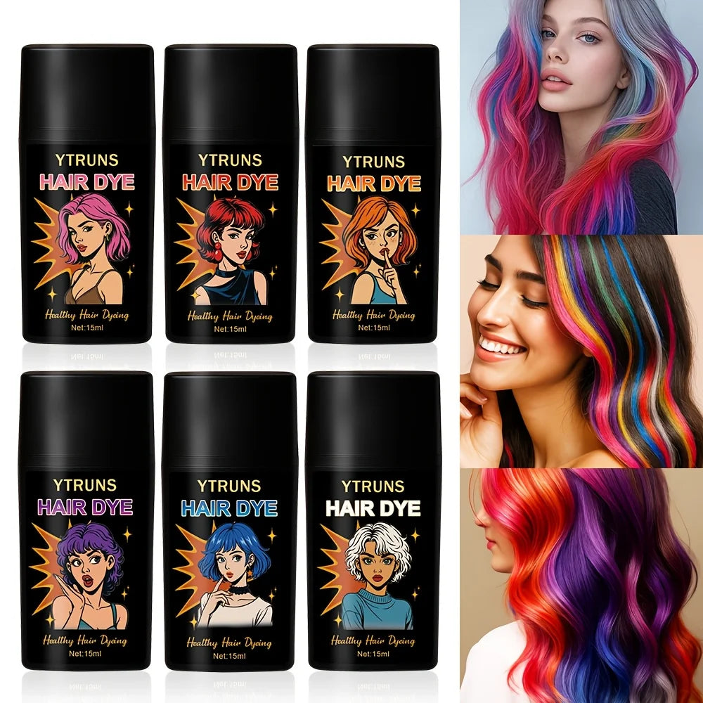 Temporary Hair Color Brush – Instant Streaks & Highlights