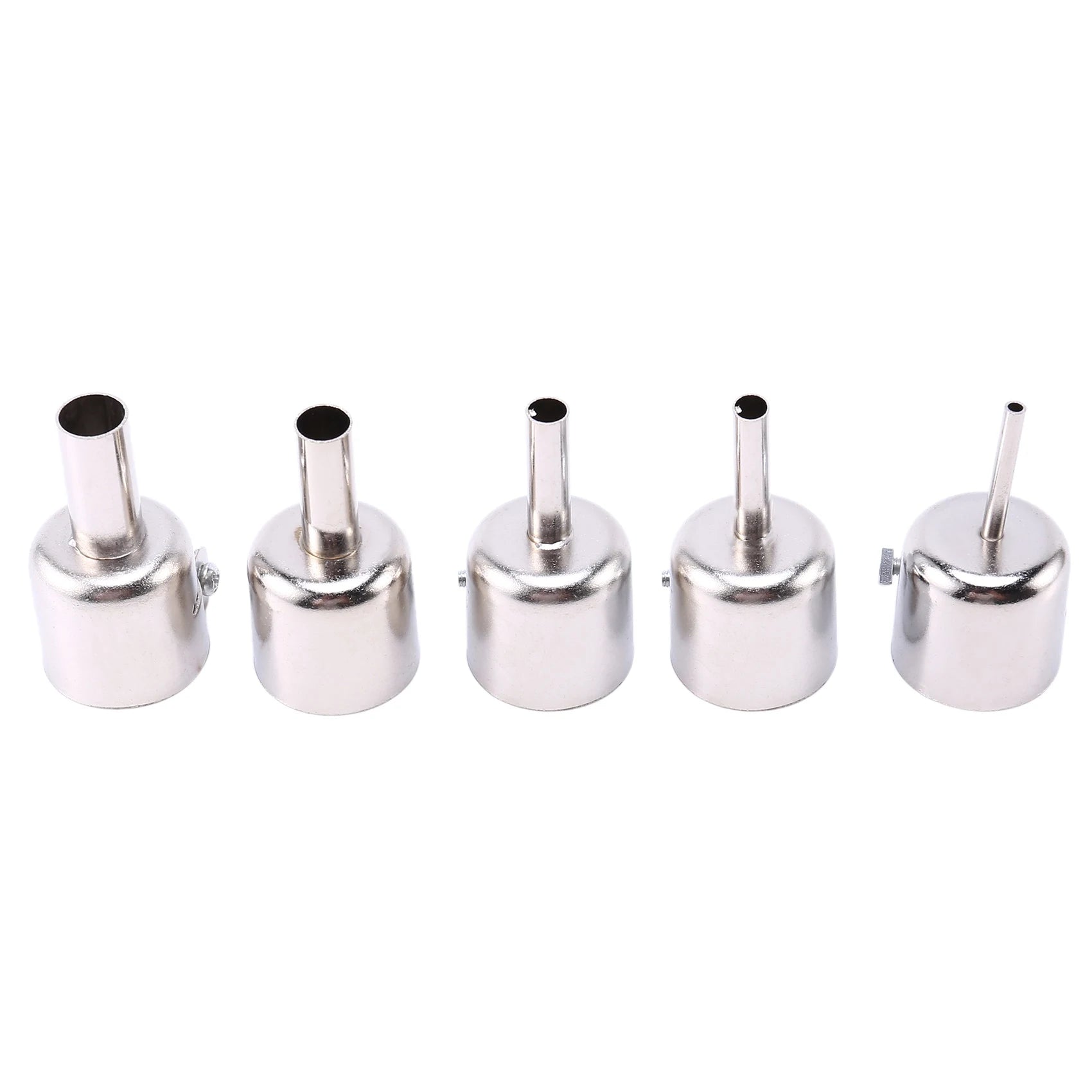 LIKE WISH 5 PCS Hot Air-Gun Nozzle Universal Gun Nozzle For 850 852D 898 858 Soldering Station Attachments Oasis Select