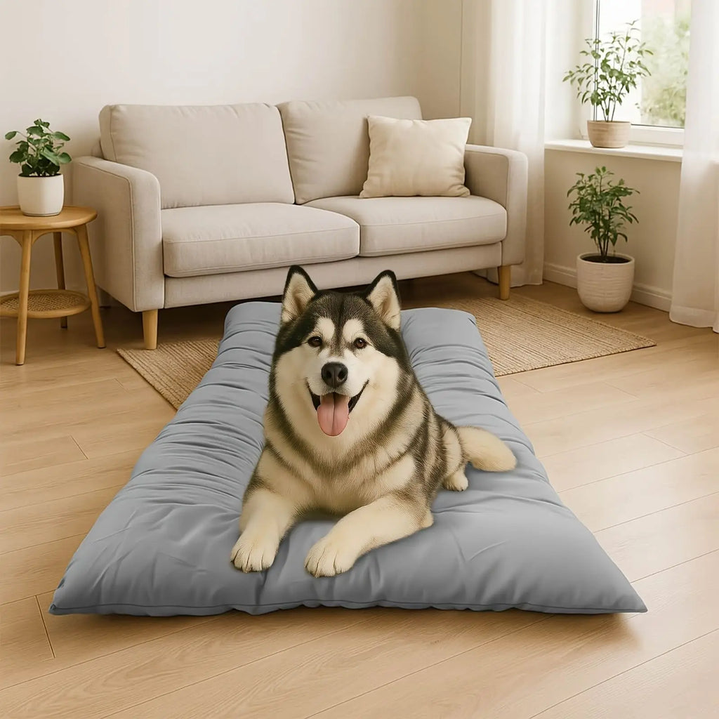 Super Large Summer Cooling Pad Dog Sofa Bed, Super Soft Thick Polyester Pet Pad Anti-slip Bottom Dog Bed Dog Beds Oasis Select