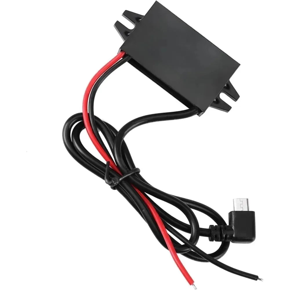 IP67 Waterproof DC/DC 12V Step Down To 5V 3A 15W Buck Converter For Car Stereo Radio Monitoring LED Display Electric Fan Motors Oasis Select