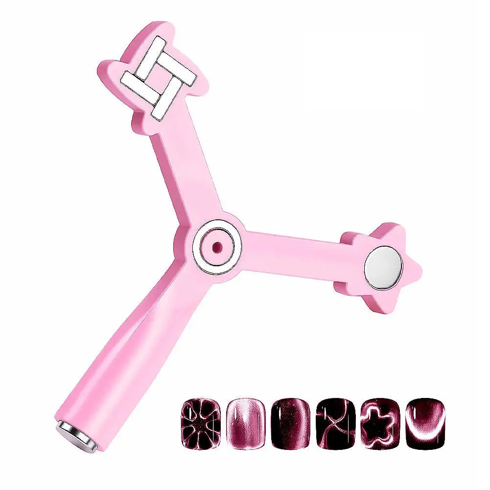 4-in-1 Cat Eye Magnet Nail Art Tool | Multi-Style Magnetic Stick Nail Art Magnet Tool Oasis Select A CN