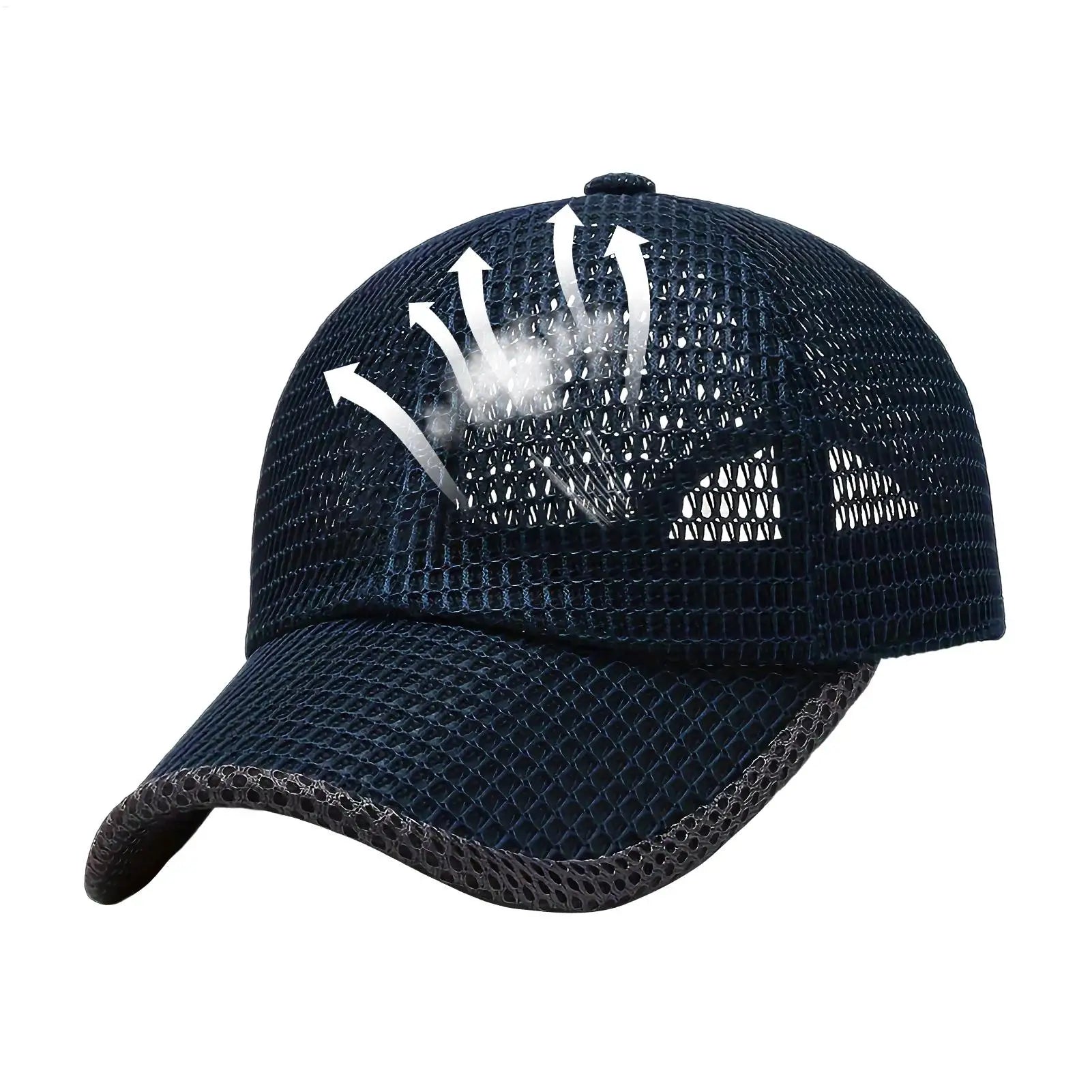 Mesh Baseball Caps Breathable Summer Caps Dad Hat Outdoor Fishing Hats for Men Women Outdoor Sports Hiking Walking sport Hats Oasis Select