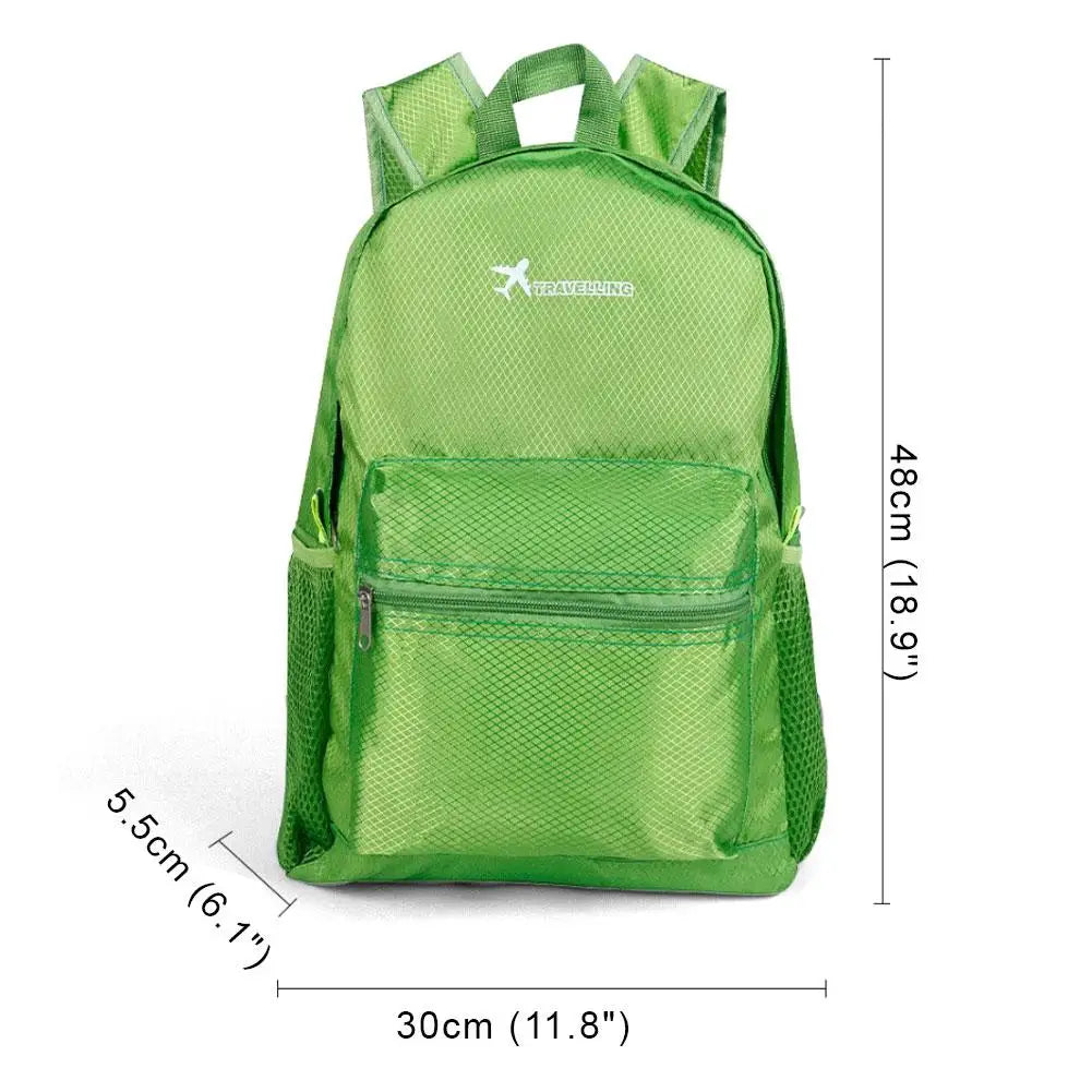 25L Ultralight Foldable Waterproof Backpack – Hiking & Travel