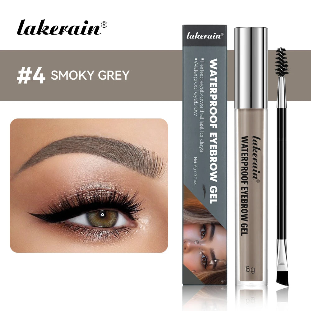 4 Colors Liquid 3D Eyebrow Styling Molding Gel Waterproof Transparent Refreshing Durable Natural Eyebrow Quick-drying Makeup Oasis Select 4