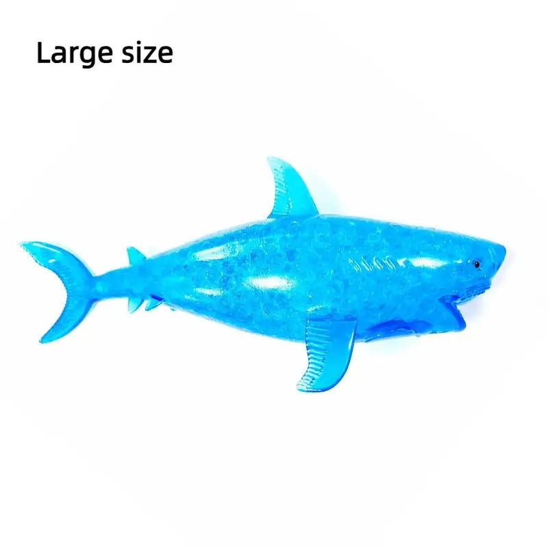 1Pcs Stretchy Stress Squish Ball Shark Stress Balls Dolphin Squeeze Ball Sea Animal Decompression Toys For Kids Adults Oasis Select A3