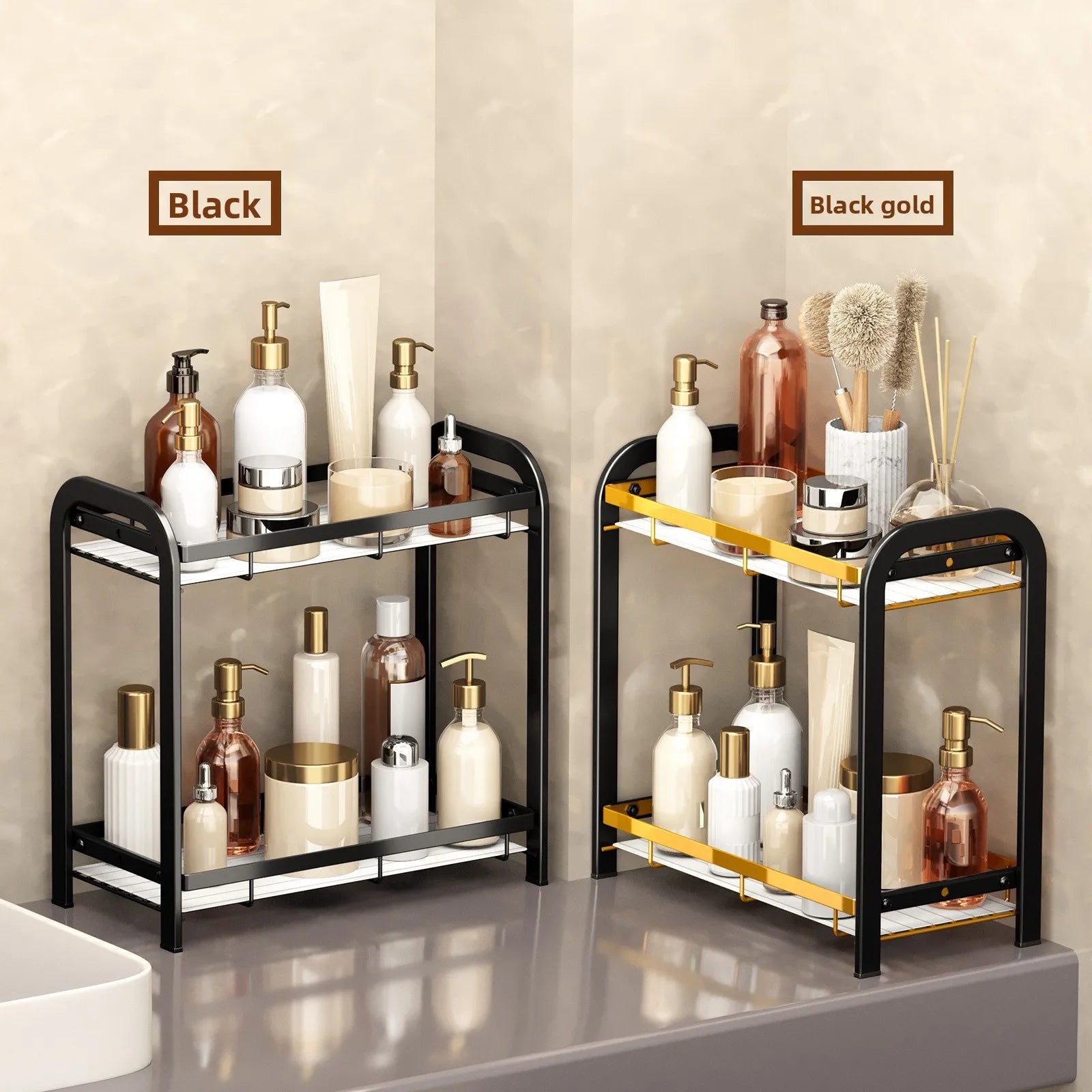 Kitchen seasoning rack Countertop seasoning storage multi-layer bathroom storage rack Oasis Select
