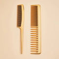 Rat Tail And Wide Fine Tooth Dual Purpose Barber Comb Stylist Combs Set Hair Combs Anti Static Styling Comb Hair Barbers Combs Oasis Select 2SET