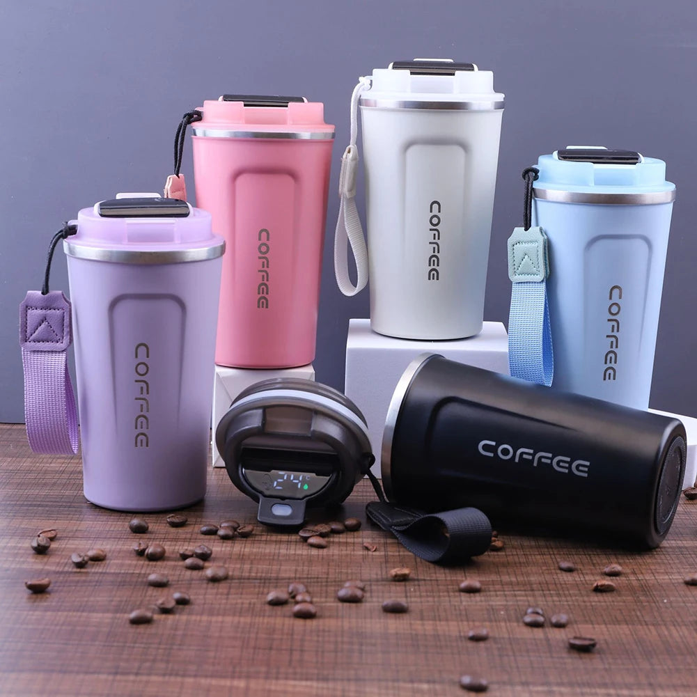 Smart Temp Display Stainless Steel Thermos Bottle 380/510ml