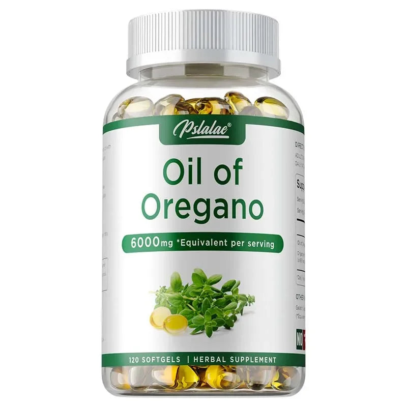 Oil of Oregano Capsules – Gut, Digestion & Immune Support
