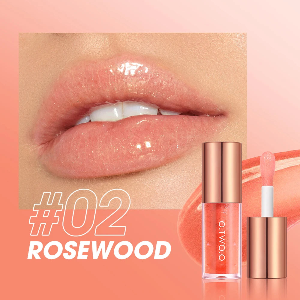 O.TWO.O Lip Oil Gloss Plumper – Non-Sticky Moisturizing Shine