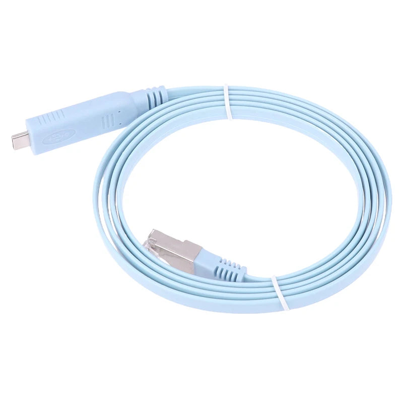 USB-C to RJ45 Console Cable 1.5m – RS232 Serial Adapter