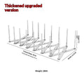 Stainless Steel Foldable Dish Rack & Drainer | Cup Holder
