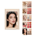 All-in-One Makeup Cosmetic Set Eyeshadow Palette Lip Gloss Blush Contour High Pigment Long-Lasting Stunning Daily Looks Oasis Select 1set boxed