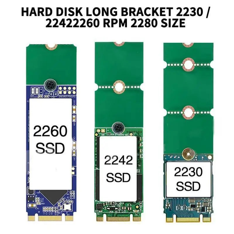 NGFF M.2 SSD Adapter 2230/2242/2260 to 2280 Converter Card