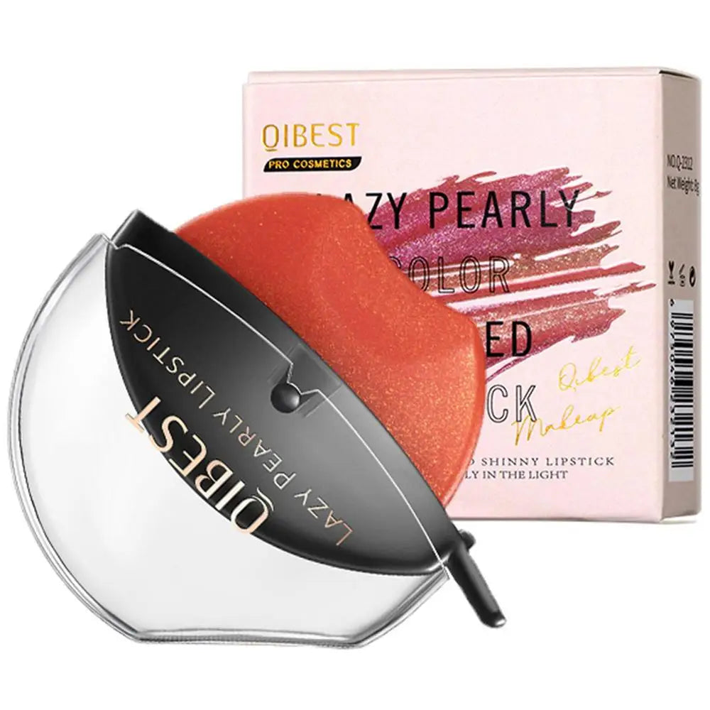 Lazy Pearl Lipstick – Pearlescent, Moisturizing & Waterproof Pearlescent Lipstick Oasis Select 04 China Mainland