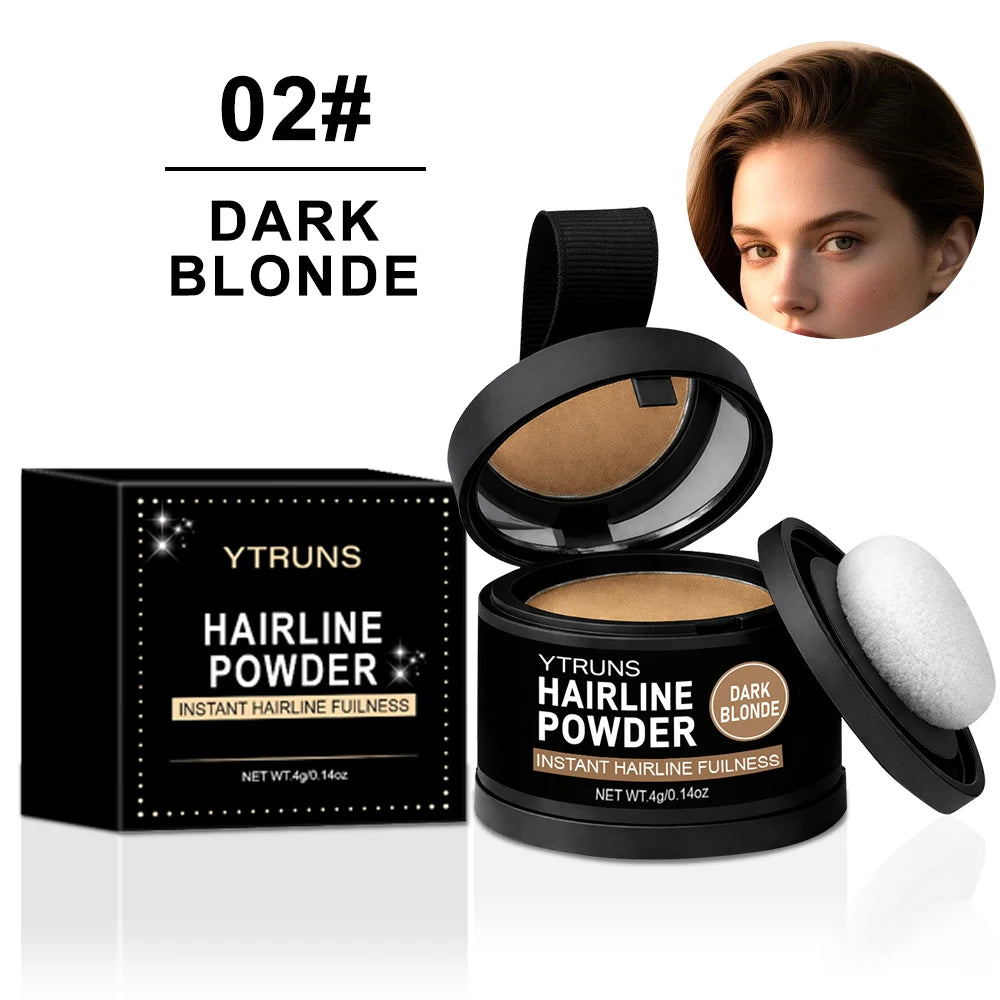YTRUNS Hairline Powder Medium Brown | Root Touch-Up Shadow 4g