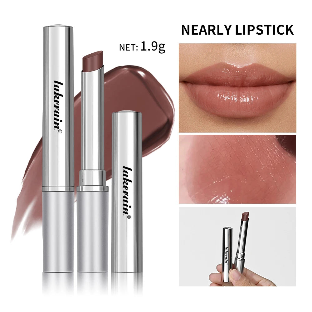 Long Lasting Moisturizing Lipstick Natural Lip Plumper Makeup Lip Plumping Gloss Cosmetics Exfoliating For Lip Care Product Oasis Select 2pcs Nude