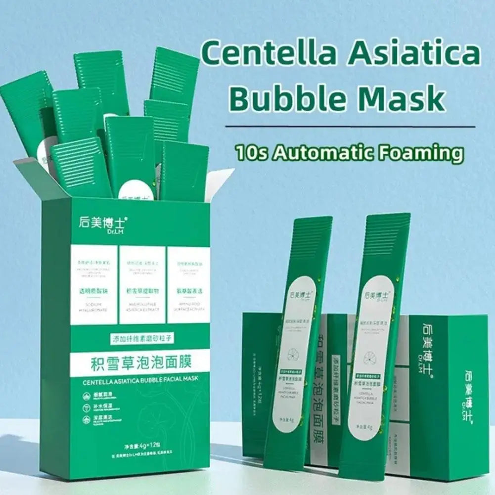Anthocyanin Bubble Mask – Blackhead Removal & Pore Minimizer 12pc Bubble Face Mask Oasis Select
