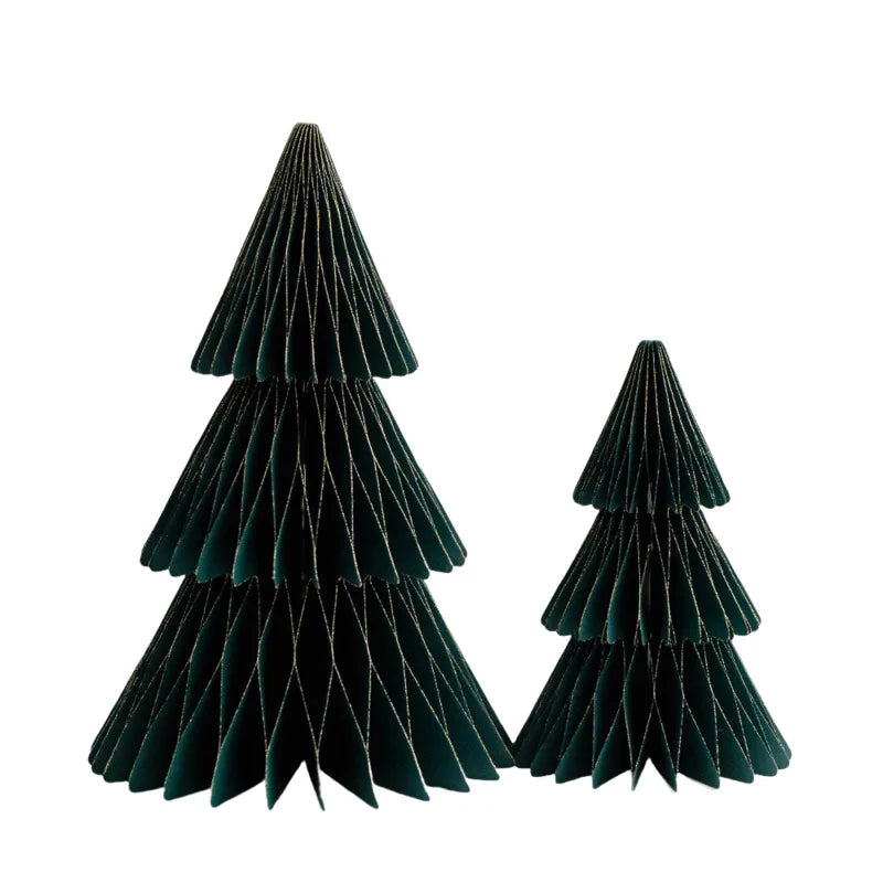 Christmas festive atmosphere desktop decoration kit with paper ornaments designed for home and office use on tables and cabinets Oasis Select Green China Mainland