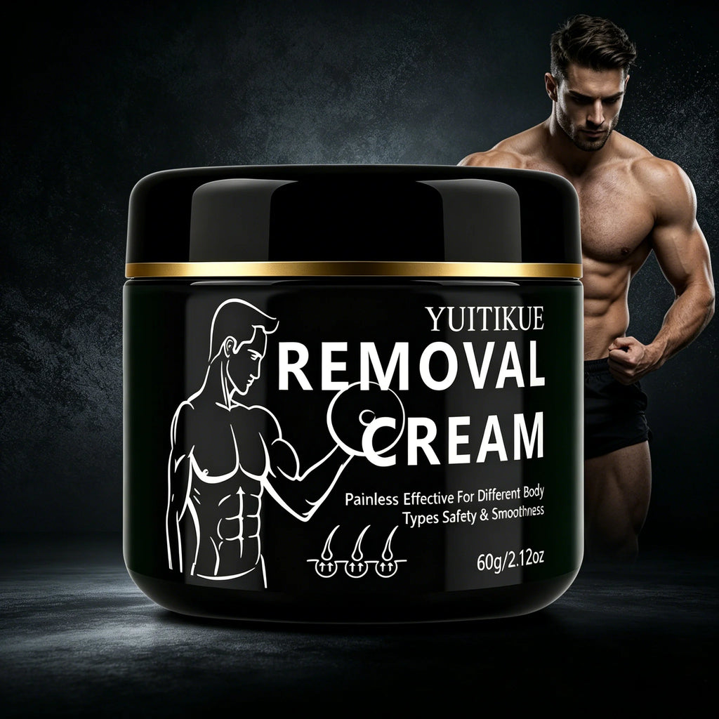 YUITIKUE Men's Hair Removal Cream – Mild & Painless 60g