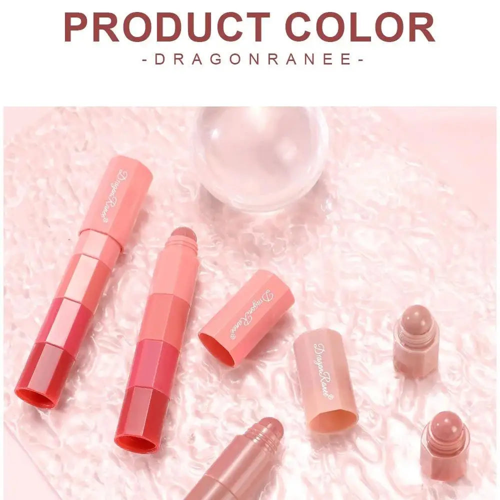 Dragon Ranee Velvet Matte Lipstick 4-Color Mini Set | Waterproof