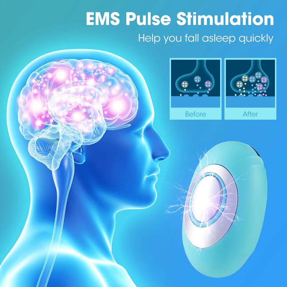 Handheld EMS Sleep Aid Device – 15 Levels, Drug-Free