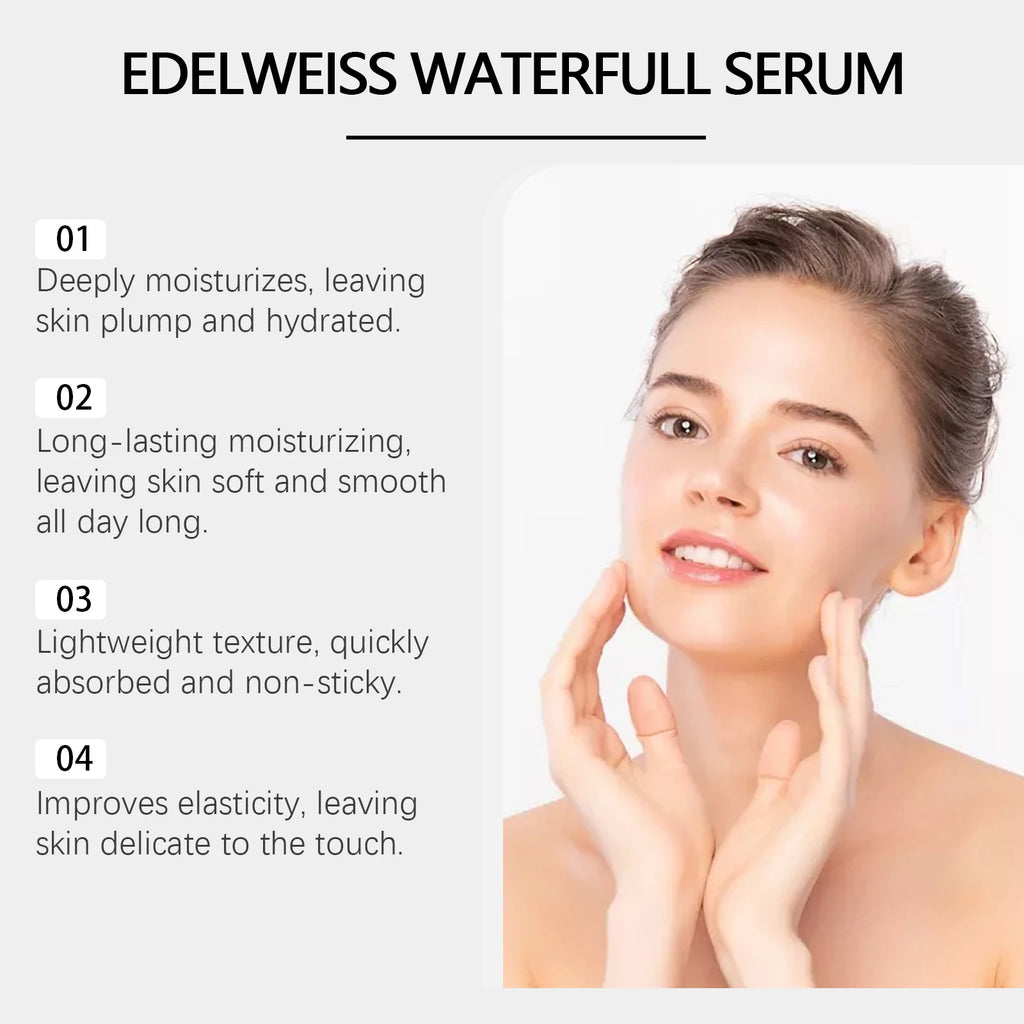 Hyaluronic Acid Essence Moisturize Soften Whiten Face Improve Rough Dull Skin Reduce Fine Lines Wrinkles Refreshing Facial Serum Oasis Select